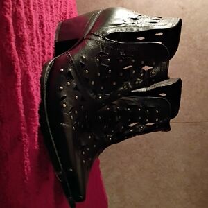 Ariat Black Heeled Boots for Women